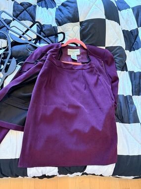 Jessica Howard Plum Pencil Skirt Set
